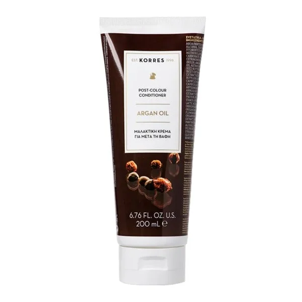 Odżywka z olejem arganowym do włosów farbowanych 200ml [Korres] - Korres