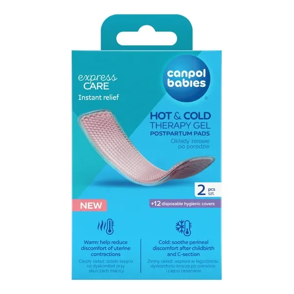 Okłady żelowe poporodowe 2 szt. [Canpol Babies] - Canpol Babies