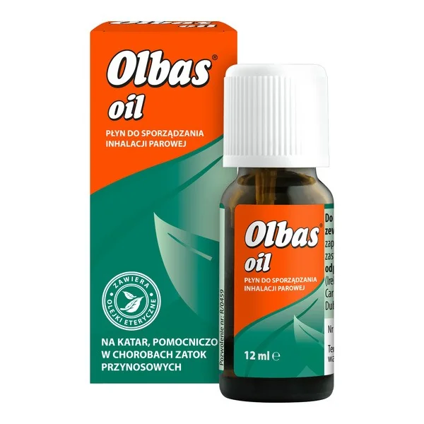 Olbas Oil płyn do inhalacji parowej 12ml [Olbas Oil] - Olbas Oil