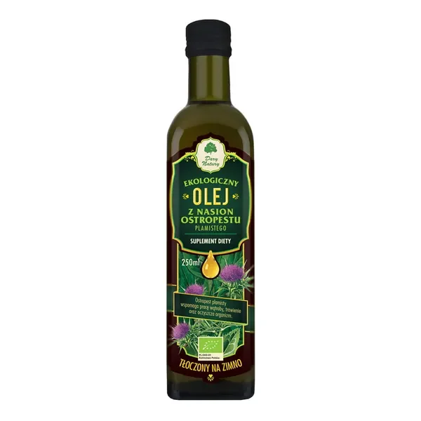 Olej z nasion ostropestu 250 ml [Dary Natury] - Dary Natury
