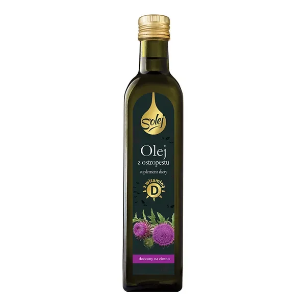 Olej z ostropestu z witaminą D 250ml [S'Olej] - S'Olej
