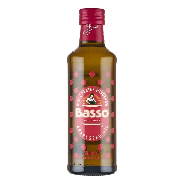 Olej z pestek winogron 500ml [Basso] - Basso