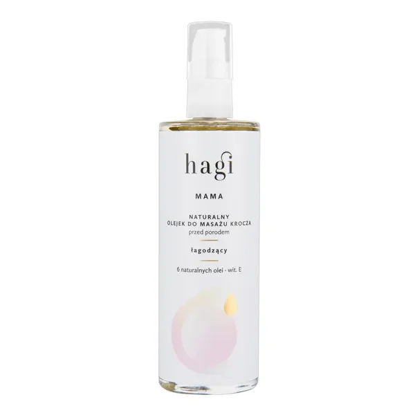 Olejek do masażu krocza przed porodem 100ml [Hagi Mama] - Hagi