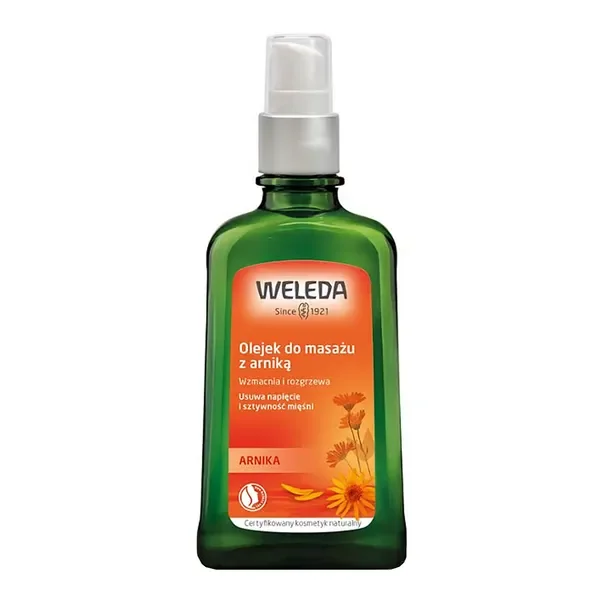 Olejek do masażu z arniką 100ml [Weleda] - Weleda