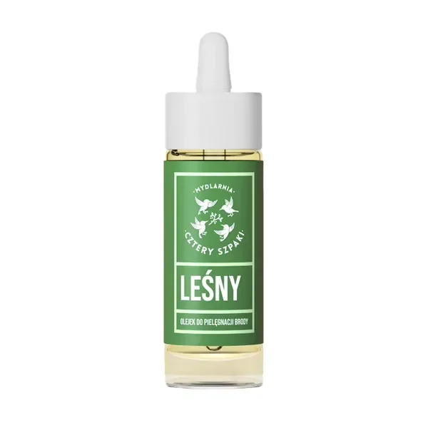 Olejek do pielęgnacji brody Leśny 30ml [Cztery Szpaki] - Cztery Szpaki