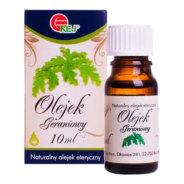 Olejek eteryczny geraniowy 10 ml [Kej] - Kej