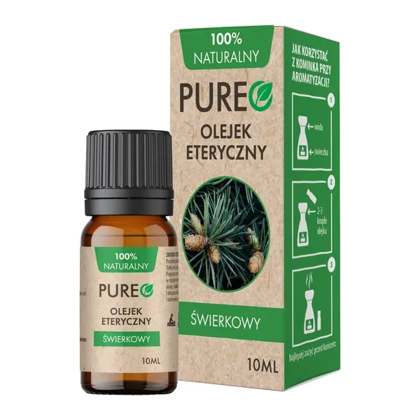 Olejek eteryczny świerkowy 10 ml [Pureo] - Pureo