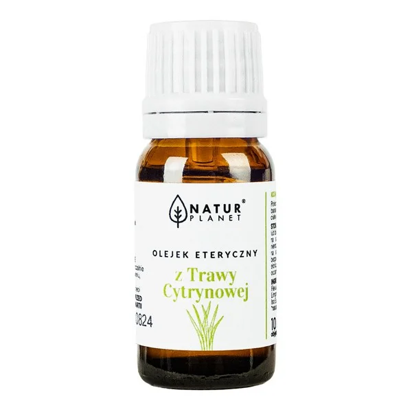 Olejek eteryczny z trawy cytrynowej 10 ml [Natur Planet] - Natur Planet