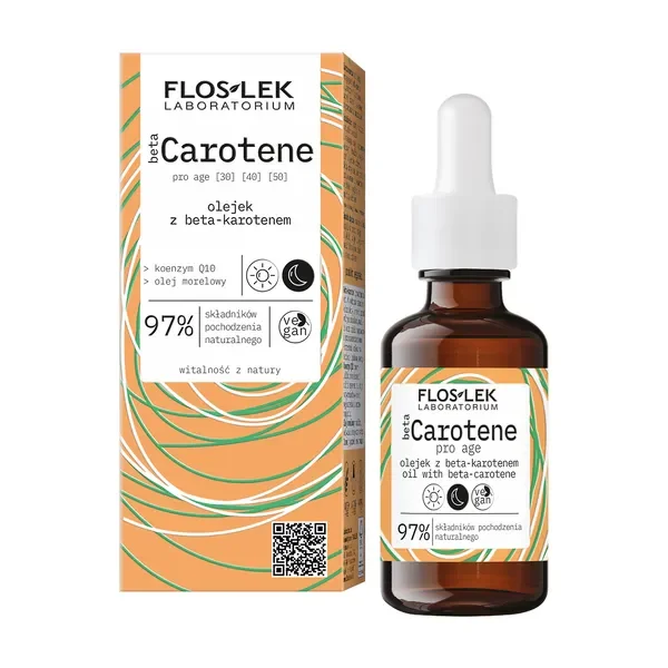 Olejek z beta-karotenem 30ml [FlosLek] - FlosLek Laboratorium