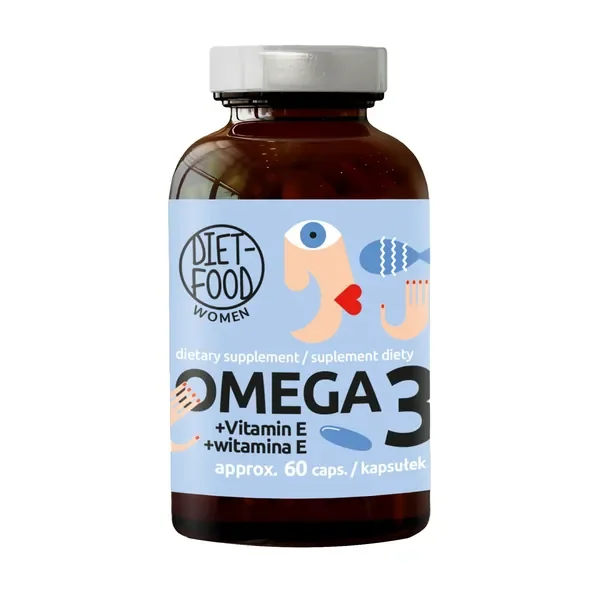 Omega-3 1000mg 60 kapsułek [Diet-Food] - Diet-Food