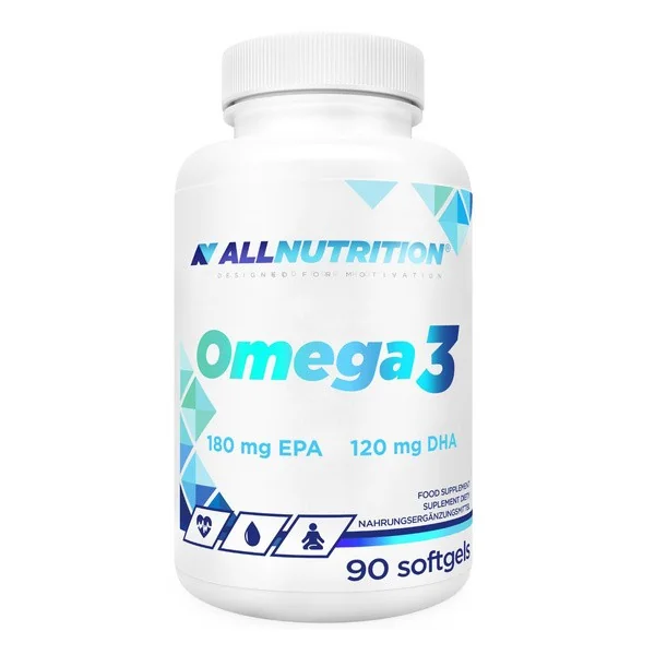 Omega 3 1000mg 90 kapsułek [ALLNUTRITION] - ALLNUTRITION