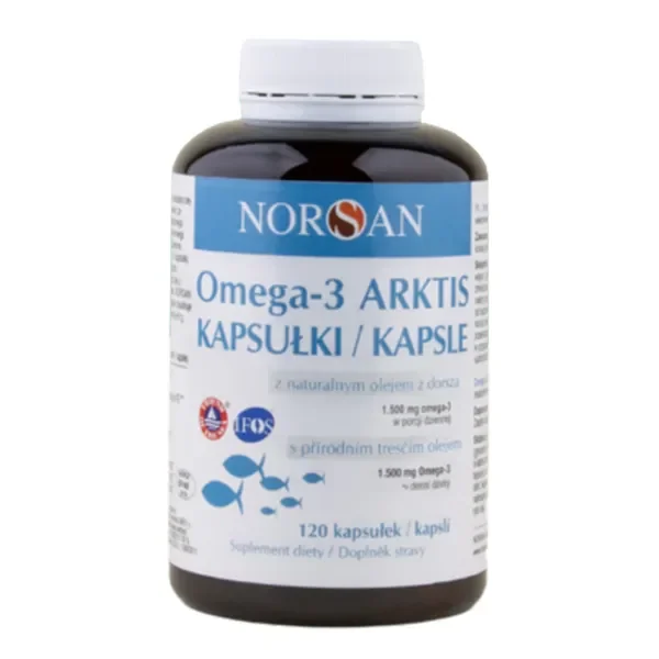 Omega-3 1500mg 120 kapsułek [Norsan] - Norsan