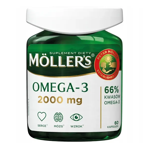 Omega-3 2000 mg 60 kapsułek [Möller's] - Möller's