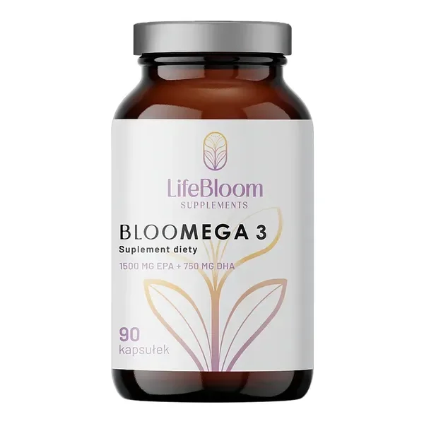 Omega-3 3000mg 90 kapsułek [LifeBloom BlooMega 3] - MZ