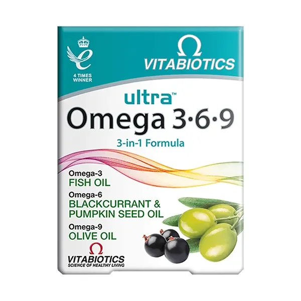 Omega 3-6-9 60 kapsułek [Vitabiotics] - Vitabiotics
