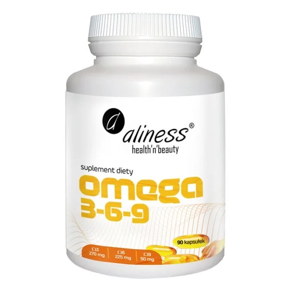 Omega 3-6-9 90 kapsułek [Aliness] - Aliness Health'N'Beauty
