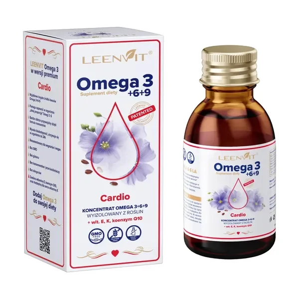 Omega 3 Cardio płyn 125 ml [LEENVIT] - LEENVIT