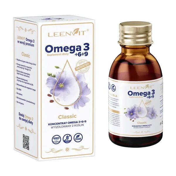 Omega-3 Classic płyn 125 ml [LEENVIT] - LEENVIT