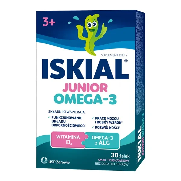 Omega-3 DHA 125mg 30 żelek [Iskial] - Iskial