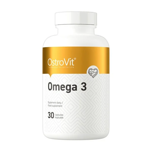 Omega-3 EPA 180mg DHA 120mg 30 kapsułek [OstroVit] - OstroVit