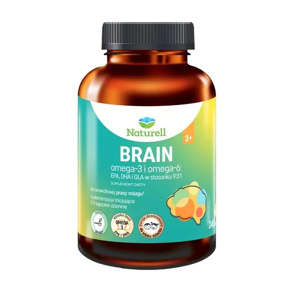 Omega-3 EPA 264mg DHA 88mg 240 kapsułek [Naturell] - Naturell