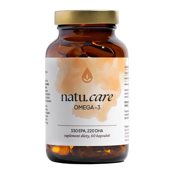 Omega-3 EPA 330mg DHA 220mg 60 kapsułek [Natu.Care] - Natu.Care