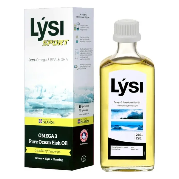 Omega-3 EPA 745mg DHA 490mg 240ml [Lysi] - Lysi
