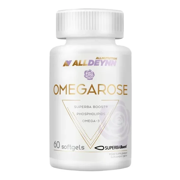 Omega-3 z kryla antarktycznego 1180 mg 60 kapsułek [ALLNUTRITION] - ALLNUTRITION