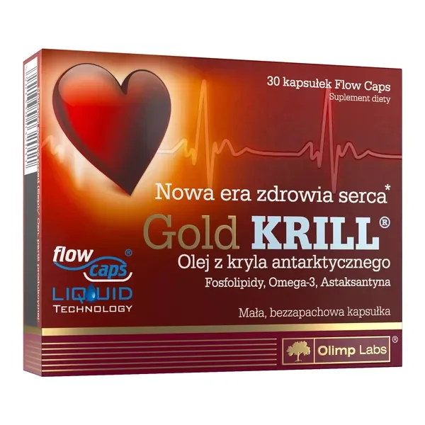 Omega-3 z kryla antarktycznego 500 mg 30 kapsułek [Olimp Labs] - Olimp Labs