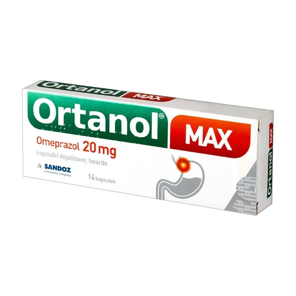 Omeprazol 20 mg 14 kapsułek [SANDOZ] - SANDOZ