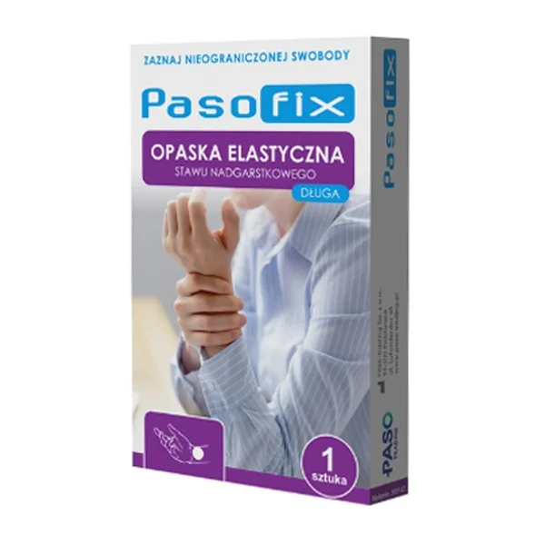 Opaska elastyczna stawu nadgarstkowego długa XL [Paso-fix] - Paso-fix