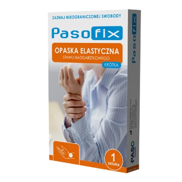Opaska elastyczna stawu nadgarstkowego krótka rozmiar S [Paso-fix] - Paso-fix