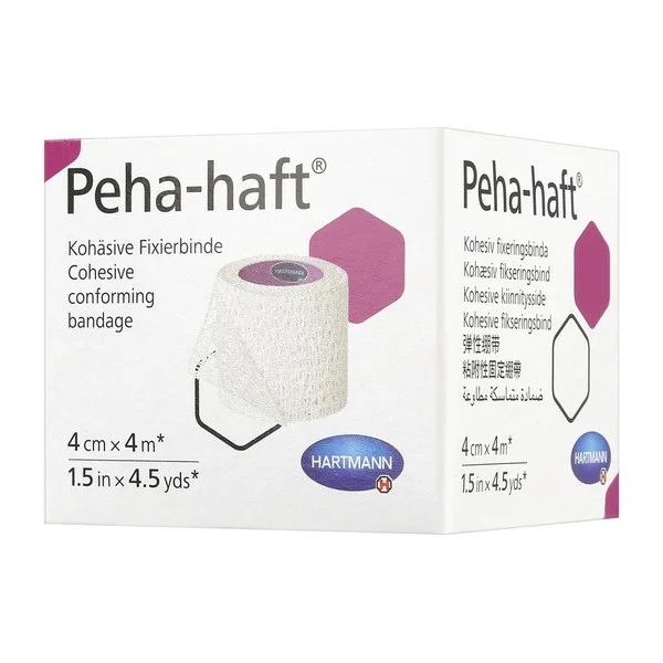 Opaska podtrzymująca kohezyjna 4cm x 4m [Peha-haft] - Peha-haft
