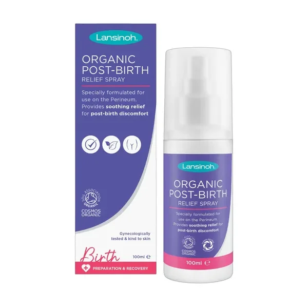 Organic Post Birth poporodowy spray przeciwbólowy 100 ml [Lansinoh] - Lansinoh
