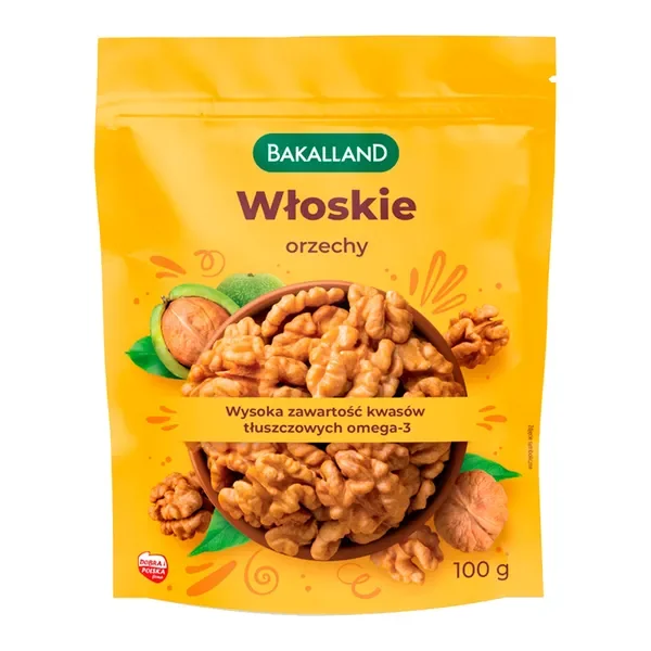 Orzechy włoskie 100g [Bakalland] - Bakalland