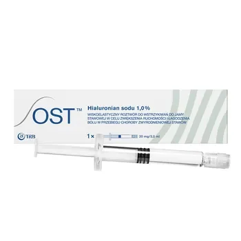 OST roztwór wiskoelastyczny 20 mg/2 ml [TRB CHEMEDICA AG] - TRB CHEMEDICA AG