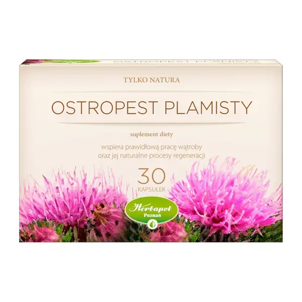 Ostropest Plamisty 160 mg 30 kapsułek [Herbapol] - Herbapol