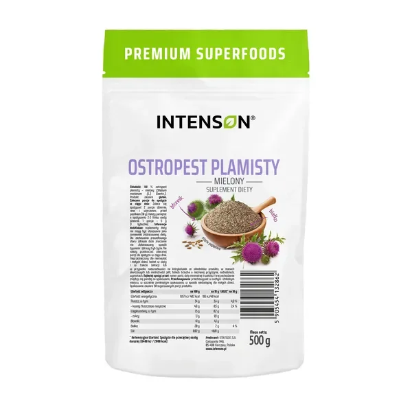 Ostropest plamisty mielony 500g [Intenson] - Intenson