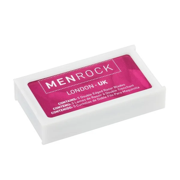 Ostrza do golenia z podwójną krawędzią 5 szt. [Men Rock] - Men Rock
