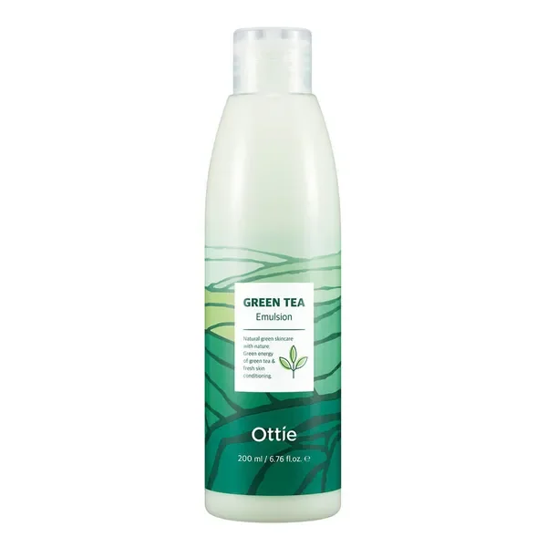 Ottie Green Tea nawilżająca emulsja do twarzy z zieloną herbatą 200ml [OTTIE] - OTTIE