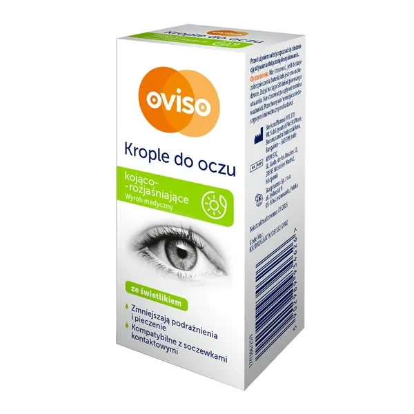 Oviso krople do oczu kojąco-rozjaśniające 10 ml [DOZ PRODUCT] - DOZ PRODUCT