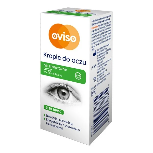 Oviso krople do oczu na zmęczone oczy 10 ml [DOZ PRODUCT] - DOZ PRODUCT
