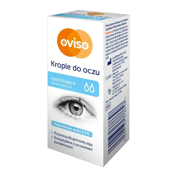Oviso krople do oczu nawilżające 10 ml [DOZ PRODUCT] - DOZ PRODUCT
