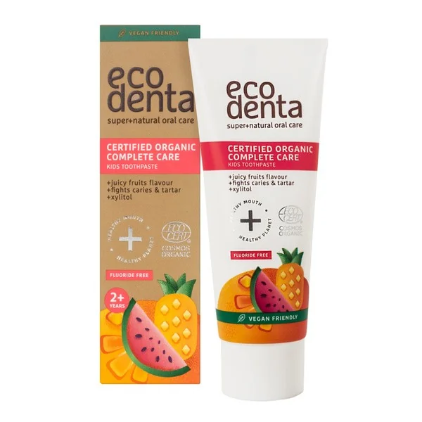 Owocowa pasta do zębów dla dzieci 75 ml [Ecodenta] - Ecodenta