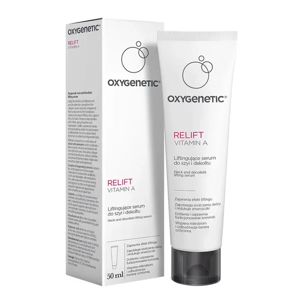 Oxygenetic Relift Vitamin A Serum do szyi i dekoltu 50ml - Oxygenetic
