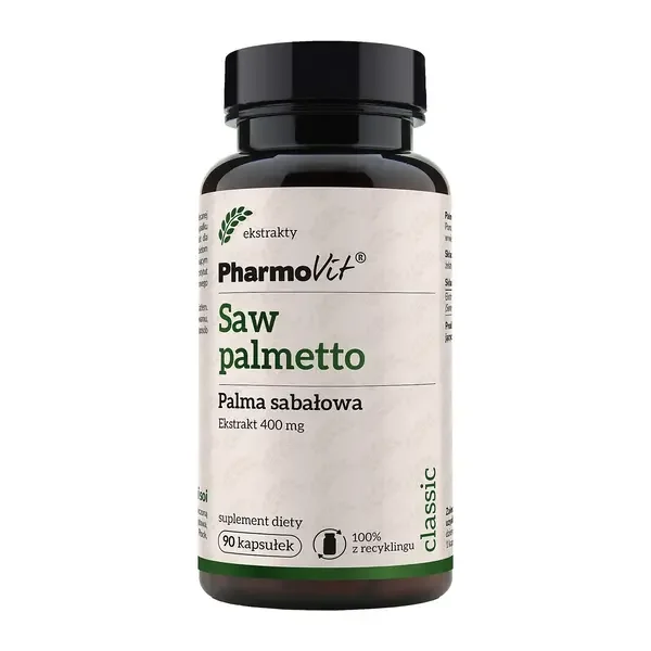 Palma sabałowa 400 mg 90 kapsułek [Pharmovit] - Pharmovit