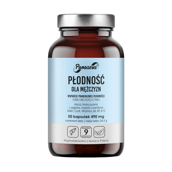 Panaseus Płodność dla mężczyzn 50 kapsułek [Panaseus] - Panaseus