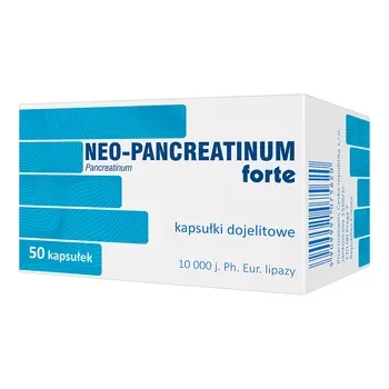 Pankreatyna 10000 j. 50 kapsułek [PHARMASWISS] - PHARMASWISS