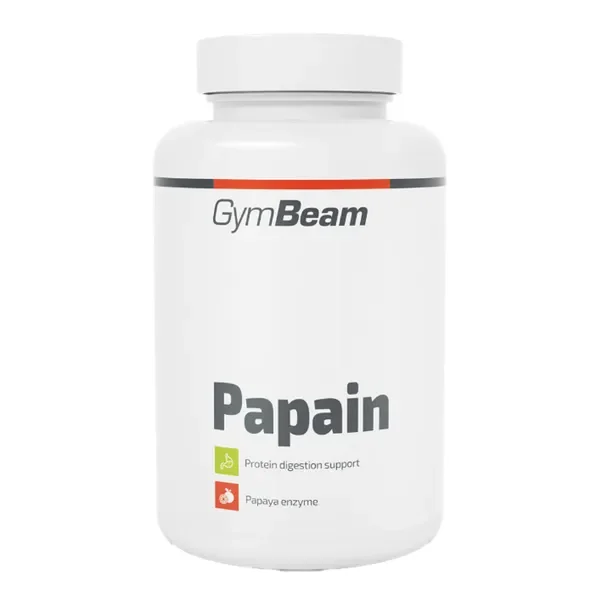Papaina 200 mg 90 kapsułek [GymBeam] - GymBeam
