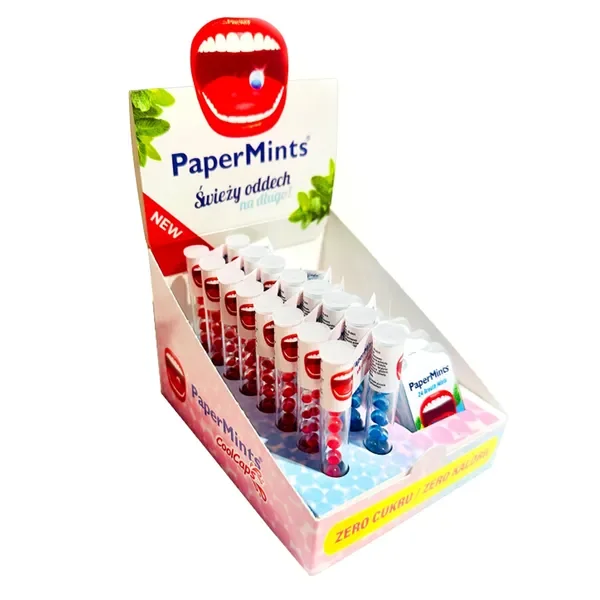 Paper Mints Świeży Oddech Zestaw 24 opakowania [PaperMints] - PaperMints